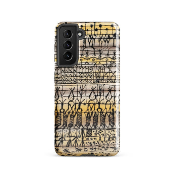 Cooling in a Hot Zone Garden - Paul Klee Phone Case, Samsung Galaxy S21 / Gloss, Mobile Cases, Toby Leon