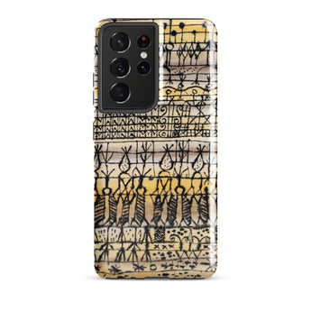 Cooling in a Hot Zone Garden - Paul Klee Phone Case Samsung Galaxy S21 Ultra / Gloss Samsung Galaxy S21 Ultra Phone Case Vintage-style