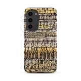 Cooling in a Hot Zone Garden - Paul Klee Phone Case Samsung Galaxy S23 Plus / Matte Phone Case Vintage-style Hand-drawn Tribal Pattern