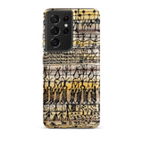 Cooling in a Hot Zone Garden - Paul Klee Phone Case Samsung Galaxy S21 Ultra / Matte Phone Case Vintage-style Hand-drawn Tribal Pattern