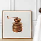 Copper Coffee Grinder - Hardin Walsh 1930s Kitchen Art Print