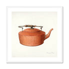 Copper Tea Kettle - Eugene Croe 1930s Kitchen Art Print