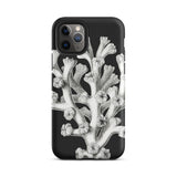 Coral - Ernst Haeckel Marine Life Illustration Iphone Case, 11 Pro / Matte, Black Phone Case Coral Design