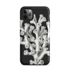 Coral Ernst Haeckel Marine Life Illustration Iphone Case, 11 Pro Max / Matte, Black Phone Case Coral Design