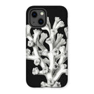 Coral - Ernst Haeckel Marine Life Illustration Iphone Case, 13 / Matte, Black Phone Case Coral Design