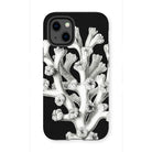 Coral - Ernst Haeckel Marine Life Illustration Iphone Case, 13 Mini / Matte, Black Phone Case Coral Design