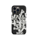 Coral - Ernst Haeckel Marine Life Illustration Iphone Case, 13 Pro / Matte, Black Phone Case Coral Design
