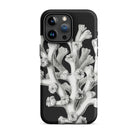 Coral Ernst Haeckel Marine Life Illustration Iphone Case, 15 Pro Max / Matte, Black Phone Case Coral Design