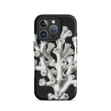 Coral - Ernst Haeckel Marine Life Illustration Iphone Case, 16 Pro / Matte, Black Phone Case Coral Design