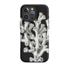 Coral Ernst Haeckel Marine Life Illustration Iphone Case, 16 Pro Max / Matte, Black Phone Case Coral Design