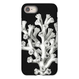 Coral - Ernst Haeckel Marine Life Illustration Iphone Case, 8 / Matte, Coral-patterned Phone Case
