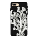 Coral - Ernst Haeckel Marine Life Illustration Iphone Case, 8 Plus / Matte, Coral-patterned Phone Case