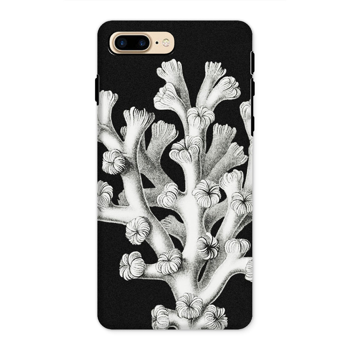 Coral - Ernst Haeckel Marine Life Illustration Iphone Case - 8 Plus / Matte