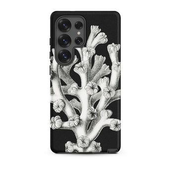Coral - Ernst Haeckel Marine Life Illustration Phone Case, Samsung Galaxy S25 Ultra / Matte, Mobile Cases, Toby Leon