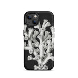 Coral - Ernst Haeckel Marine Life Illustration Phone Case Iphone 13 / Matte Black Phone Case Coral Design Ernst Haeckel, Haeckel’s
