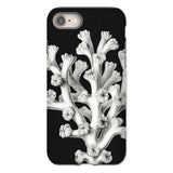 Coral - Ernst Haeckel Marine Life Illustration Phone Case Iphone 8 / Matte Coral-patterned Phone Case Ernst Haeckel, Haeckel’s Masterful