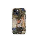 Covent Garden - William Bruce Ellis Ranken Iphone Case, 13 Mini / Matte, Floral Basket Carrier Phone Case
