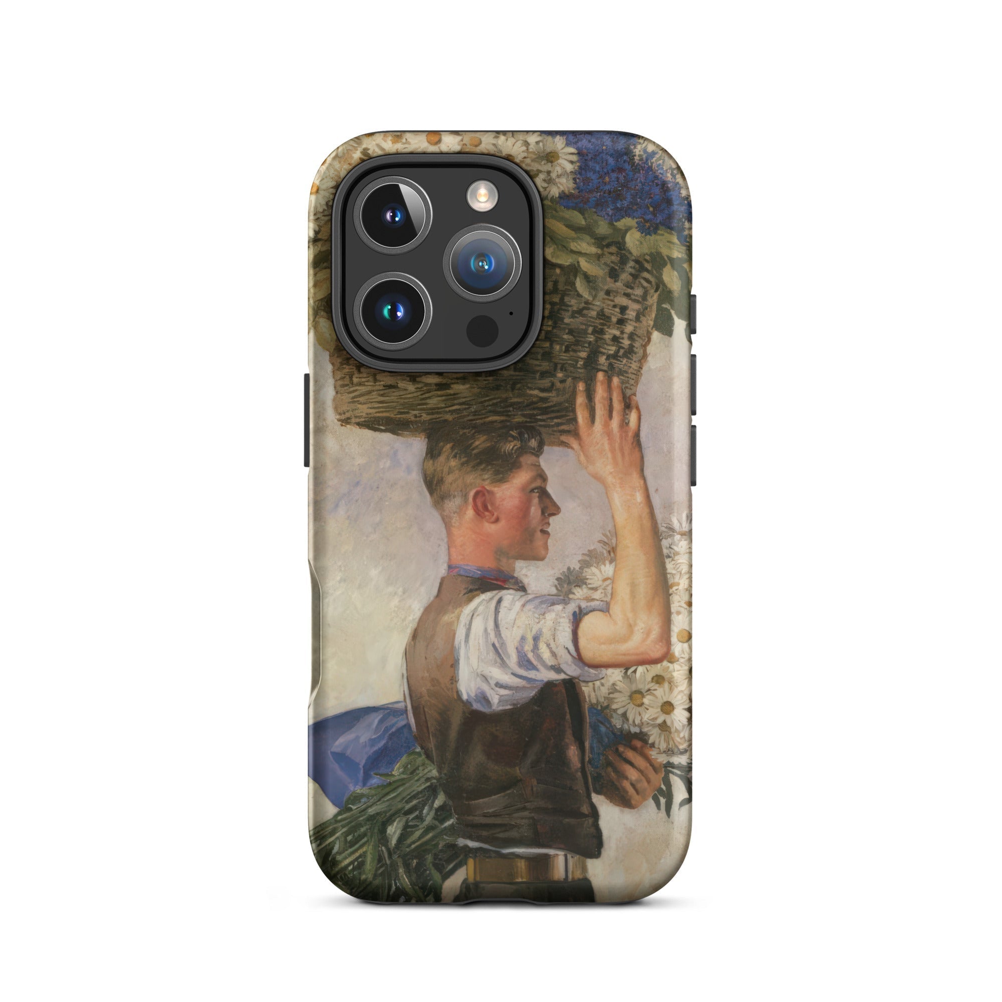 Covent Garden William Bruce Ellis Ranken Iphone Case, 16 Pro / Matte, Phone Case Vintage Floral Carrier Design
