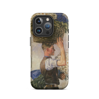 Covent Garden - William Bruce Ellis Ranken Iphone Case, 16 Pro / Matte, Phone Case Vintage Floral Carrier Design