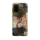 Covent Garden William Bruce Ellis Ranken Samsung Case, Galaxy S20 Plus / Matte, Phone Case Painting Man Basket Flowers Head