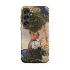 Covent Garden William Bruce Ellis Ranken Samsung Case, Galaxy S25 Plus / Matte, Phone Case Painted Man Basket Flowers