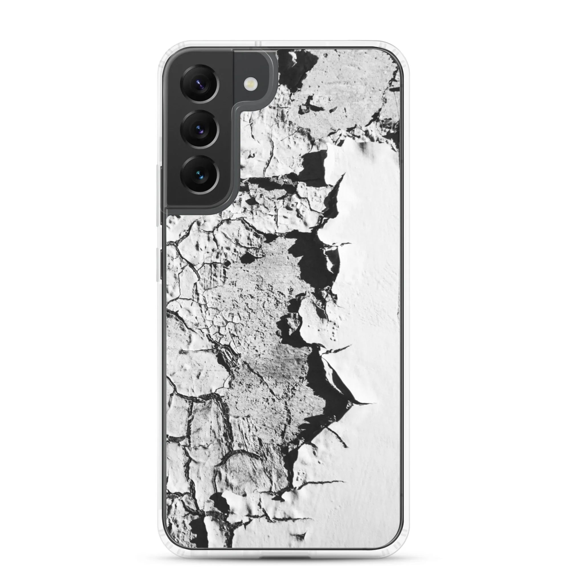Cracked It Samsung Galaxy Case - Black And White - Samsung Galaxy S22 Plus - Mobile Phone Cases - Aesthetic Art