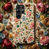 Crittersweet Symphony - Asian Fabric Art Phone Case, Mobile Cases, Toby Leon