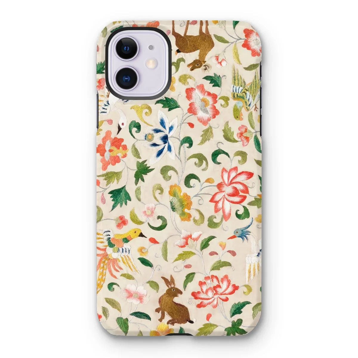 Crittersweet Symphony - Asian Fabric Art Iphone Case 11 / Matte Mobile Phone Cases