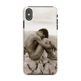 Cain - Wilhelm Von Gloeden Gay Phone Case Iphone Xs Max / Matte Phone Case Artistic Black White Nude Photograph Wilhelm Gloeden, Gloeden
