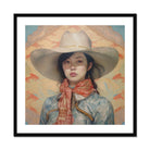 Dai Lu - Gaysian Lesbian Cowgirl Art Print