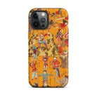 Daikyokubam Japanese Circus Art Iphone Case, 12 Pro Max / Matte, Circus Themed Phone Case