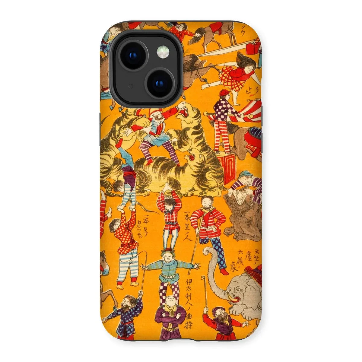 Daikyokubam - Japanese Circus Art Iphone Case - 14 Plus / Matte