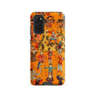 Daikyokubam Japanese Circus Art Samsung Case, Galaxy S20 / Matte, Phone Case Vibrant Artistic Design People Animals Poses