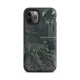 Dance of the Sabbath - Emile Bayard Iphone Case, 11 Pro / Matte, Iphone Pro Dark Gothic Detailed Illustration Demonic