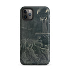 Dance of the Sabbath Emile Bayard Iphone Case, 11 Pro Max / Matte, Black Iphone Case Detailed Dark Fantasy Illustration