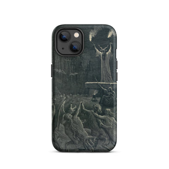 Dance of the Sabbath - Emile Bayard Iphone Case, 13 / Matte, Black Smartphone Case Engraved Inferno Illustration