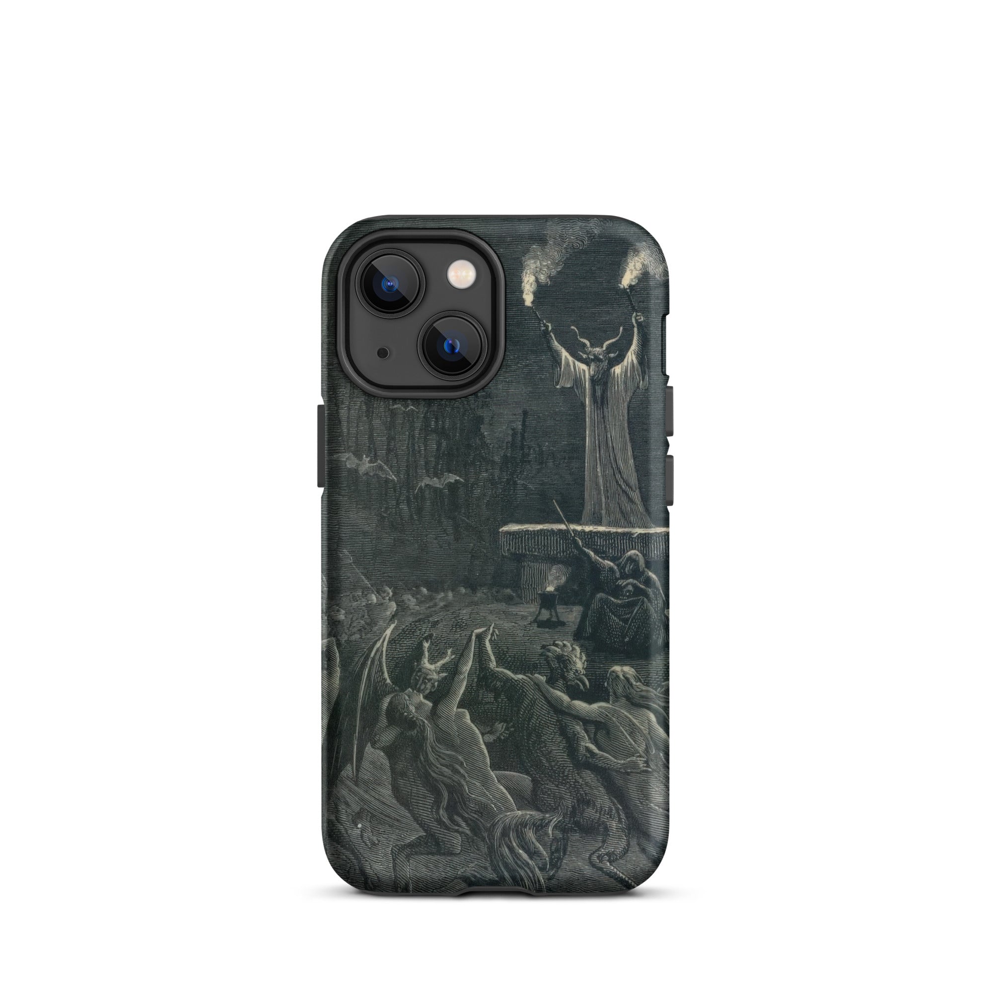 Dance of the Sabbath Emile Bayard Iphone Case, 13 Mini / Matte, Iphone Case Dark Gothic Art Print