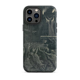 Dance of the Sabbath - Emile Bayard Iphone Case, 13 Pro Max / Matte, Iphone Case Engraved Illustration Dark Demonic Scene