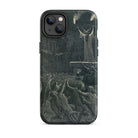 Dance of the Sabbath Emile Bayard Iphone Case, 14 Plus / Matte, Black Iphone Case Detailed Dark Fantasy Illustration Horned