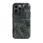 Dance of the Sabbath Emile Bayard Iphone Case, 14 Pro Max / Matte, Black Phone Case Detailed Dark Fantasy Illustration