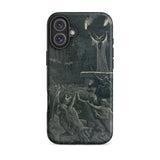 Dance of the Sabbath - Emile Bayard Iphone Case, 16 Plus / Matte, Smartphone Case Dark Intricate Illustration Demonic Ritual