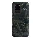 Dance of the Sabbath Emile Bayard Samsung Case, Galaxy S20 Ultra / Matte, Dark Toned Phone Case Intricate Monochrome Illustration Demonic