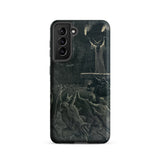 Dance of the Sabbath - Emile Bayard Samsung Case, Galaxy S21 / Matte, Dark-toned Phone Case Detailed Fantastical Illustration
