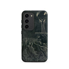 Dance of the Sabbath Emile Bayard Samsung Case, Galaxy S23 / Matte, Black Smartphone Dark Intricate Illustration Demonic Scene