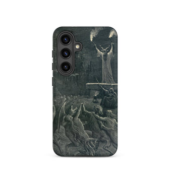 Dance of the Sabbath - Emile Bayard Samsung Case, Galaxy S24 / Matte, Phone Case Dark Intricate Satanic Ritual