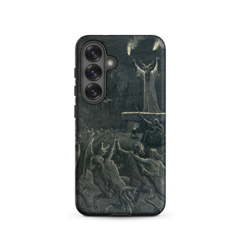 Dance of the Sabbath - Emile Bayard Samsung Case, Galaxy S25 / Matte, Smartphone Case Dark Intricate Illustration Fantastical Possibly