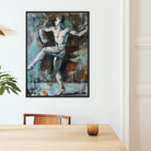 Dancer Francis Cadell Framed Canvas, Framed Abstract Painting Figure
