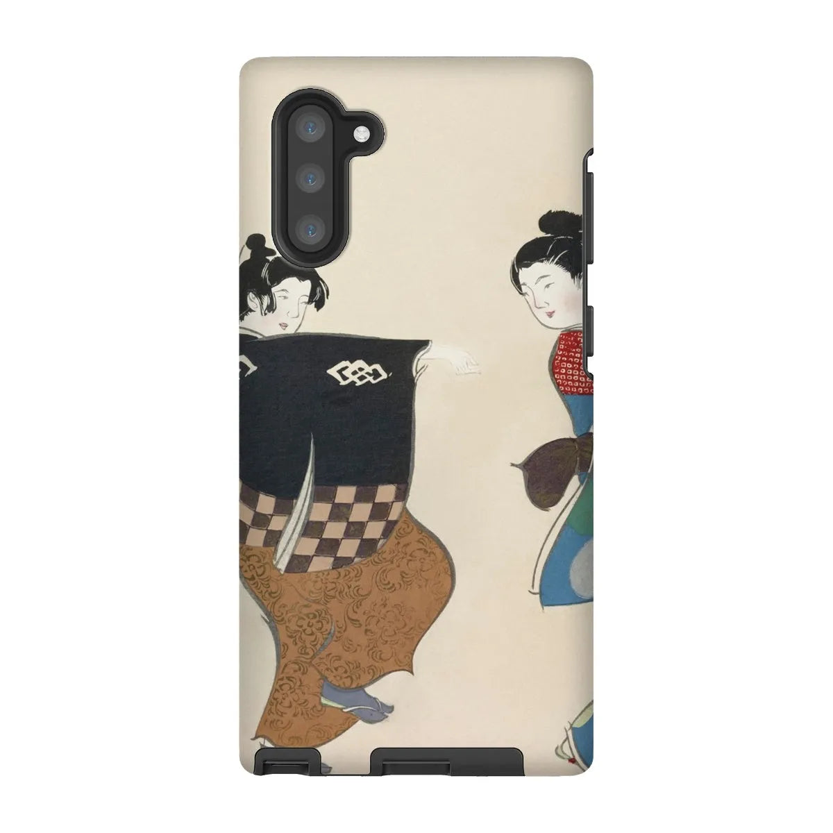 Dancers By Kamisaka Sekka - Japanese Art Phone Case - Samsung Galaxy Note 10 / Matte - Mobile Phone Cases - Aesthetic