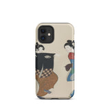 Dancers from Momoyogusa - Kamisaka Sekka Iphone Case, 12 Mini / Matte, Japanese Art-adorned Phone Case
