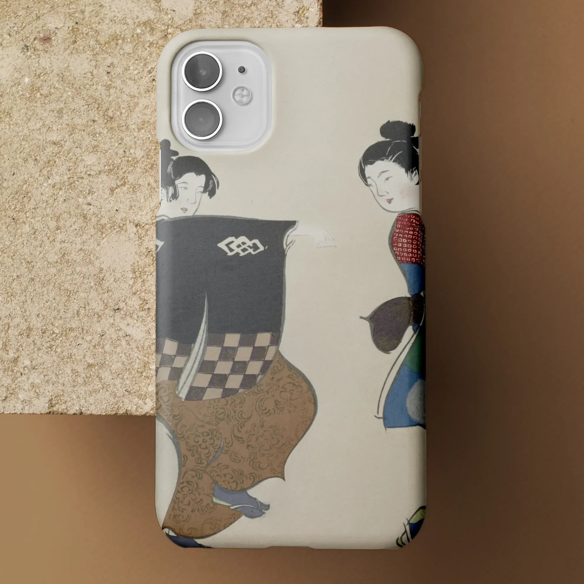 Dancers from Momoyogusa - Kamisaka Sekka Iphone Case Mobile Phone Cases